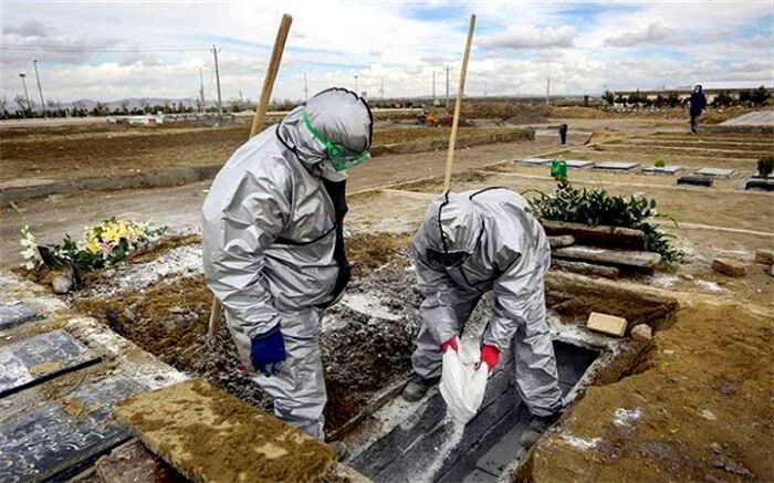 40 درصد متوفیان کرونایی کل ایران در بهشت زهرا دفن شدند