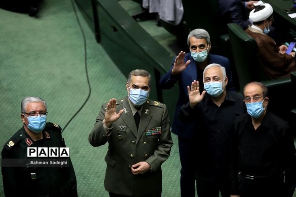 جلسه بررسی صلاحیت وزرای پیشنهادی دولت سیزدهم در مجلس