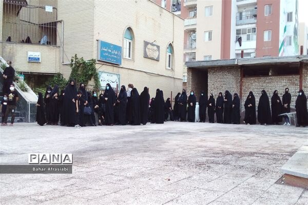 برگزاری دسته عزاداری شهادت امام سجاد(ع) در شهرک آبشناسان شهرستان رباط کریم