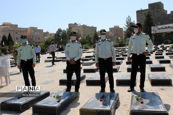 گلباران مزارشهدای آستان مقدس امامزاده عقیل(ع) اسلامشهر