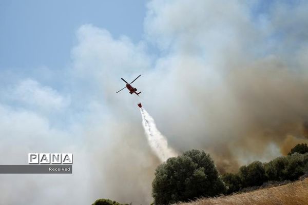 ادامه آتش سوزی‌ها در خارج از آتن