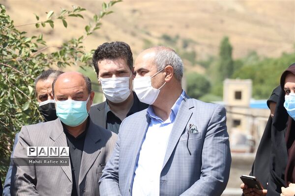 آیین کلنگ زنی مدرسه خیر ساز  دکتر حمید عبدالله زاده