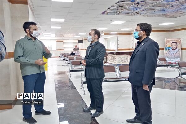 افتتاح مرکز واکسیناسیون درمانگاه مدافعان حرم شهرستان بهارستان