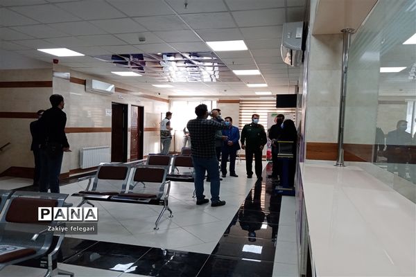 افتتاح مرکز واکسیناسیون درمانگاه مدافعان حرم شهرستان بهارستان