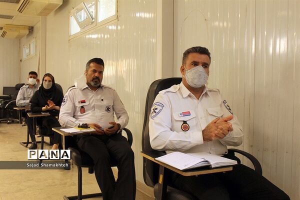 آیین گرامیداشت روز پزشک در مرکز اورژانس استان خوزستان
