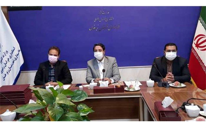 مرکز سرپایی بیماران کرونایی زبرخان راه‌اندازی شده است