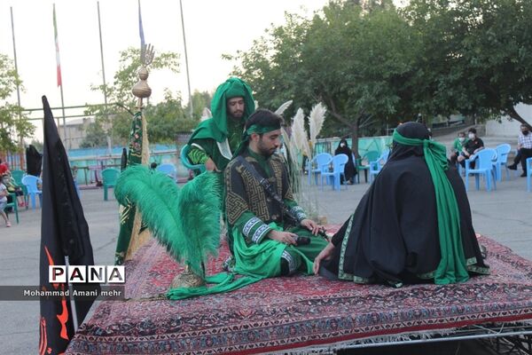 برگزاری تعزیه گروه حضرت علی اکبر(ع) درکانون قدس
