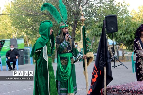 برگزاری تعزیه گروه حضرت علی اکبر(ع) درکانون قدس