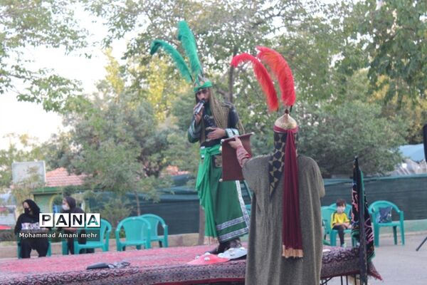برگزاری تعزیه گروه حضرت علی اکبر(ع) درکانون قدس