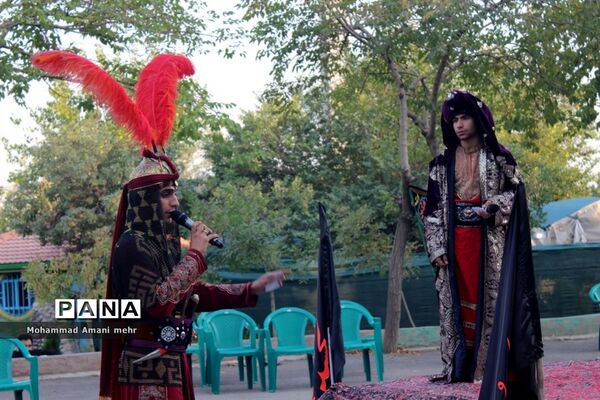برگزاری تعزیه گروه حضرت علی اکبر(ع) درکانون قدس