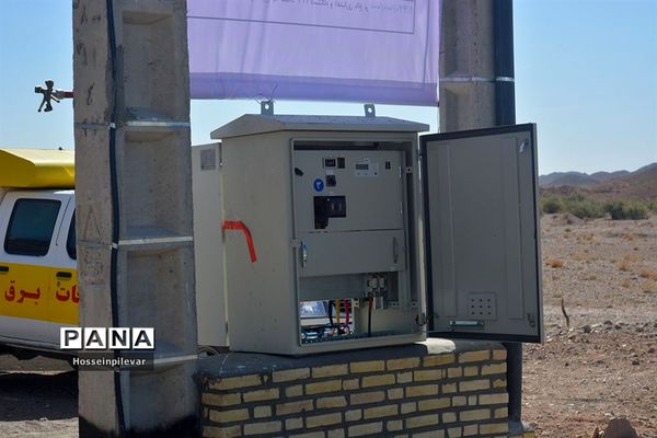 تامین برق روستای کلاته شیخ در شهرستان خوسف