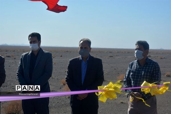 پروژه نهالکاری در منطقه شهرستان خور