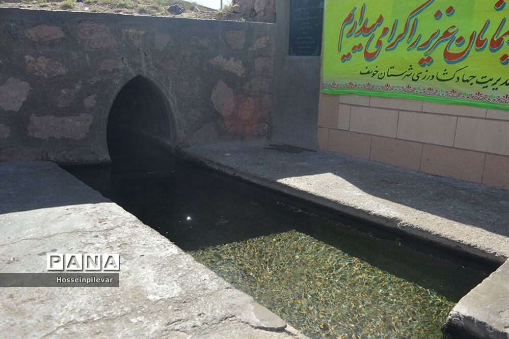 احیا و مرت قنات ظهرانی در شهرستان خور