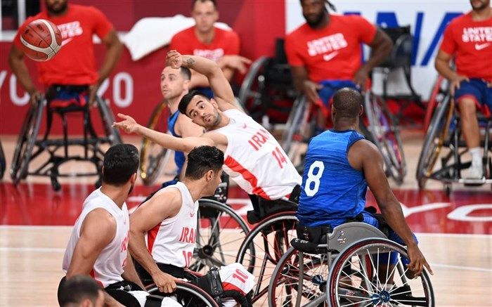 بسکتبال با ویلچر پارالمپیک توکیو؛ دومین باخت در کارنامه ایران ثبت شد