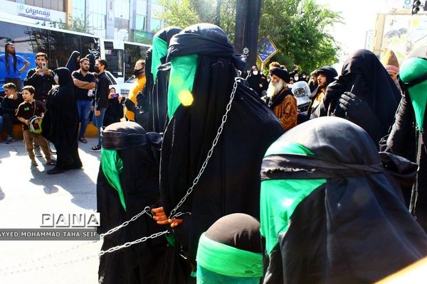 هیات «دخیل العباس» کاروان نمادین اسرای کربلا قم