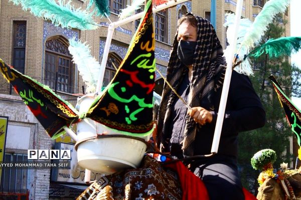 هیات «دخیل العباس» کاروان نمادین اسرای کربلا قم