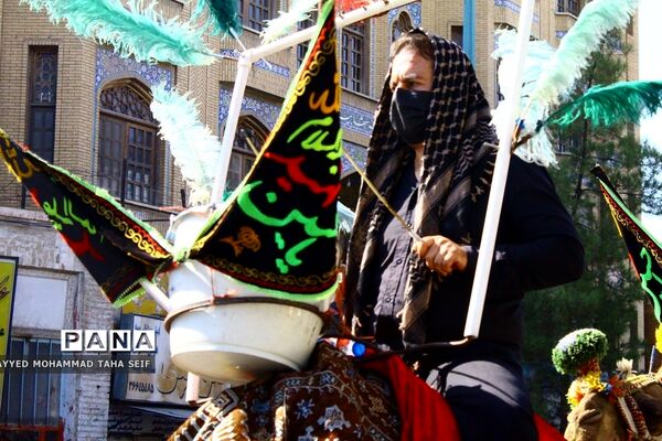 هیات «دخیل العباس» کاروان نمادین اسرای کربلا قم