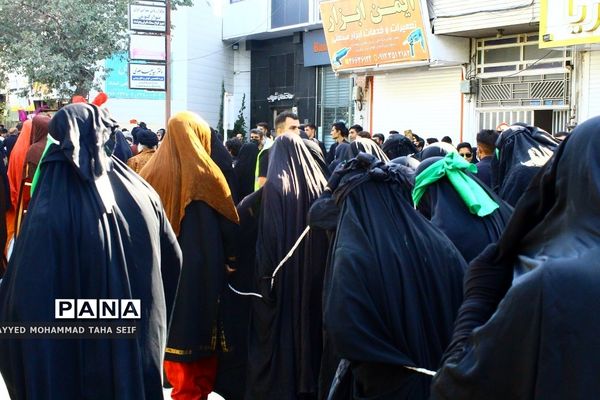 هیات «دخیل العباس» کاروان نمادین اسرای کربلا قم