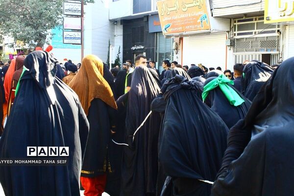 هیات «دخیل العباس» کاروان نمادین اسرای کربلا قم
