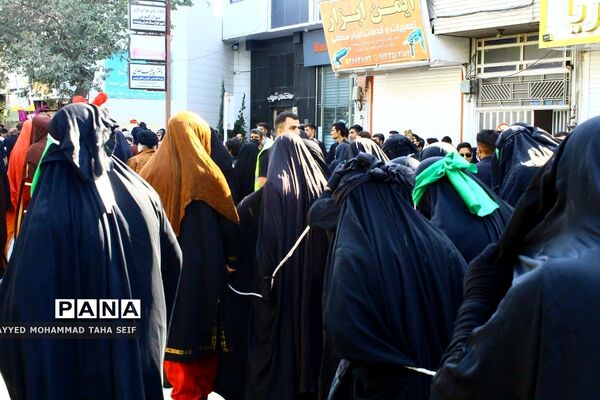 هیات «دخیل العباس» کاروان نمادین اسرای کربلا قم