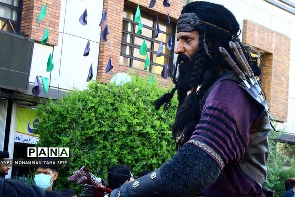 هیات «دخیل العباس» کاروان نمادین اسرای کربلا قم