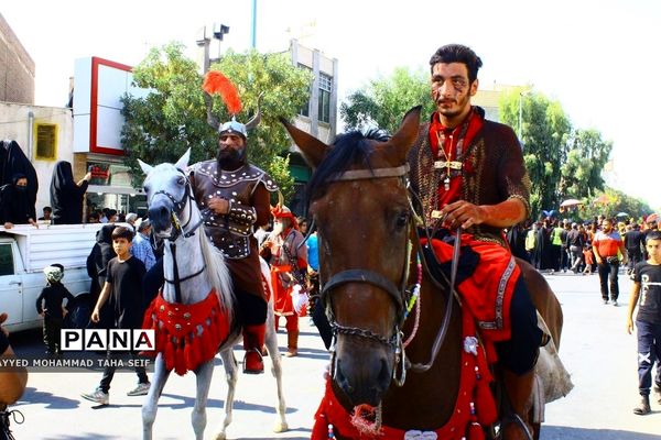 هیات «دخیل العباس» کاروان نمادین اسرای کربلا قم