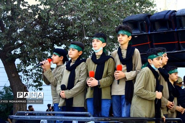 هیات «دخیل العباس» کاروان نمادین اسرای کربلا قم