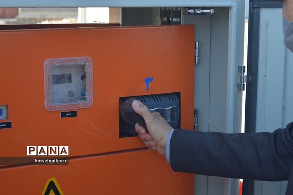 تامین برق شهرک ماژان در شهرستان خوسف