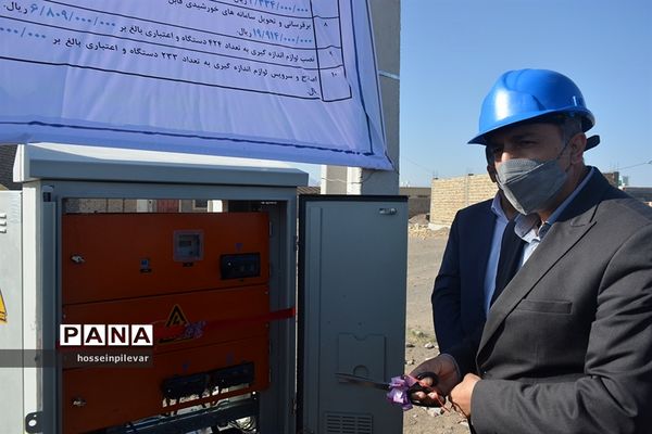 تامین برق شهرک ماژان در شهرستان خوسف