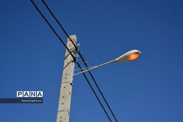 تامین برق شهرک ماژان در شهرستان خوسف
