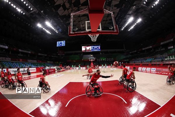 دیدار بسکتبال با ویلچر ایران و الجزایر