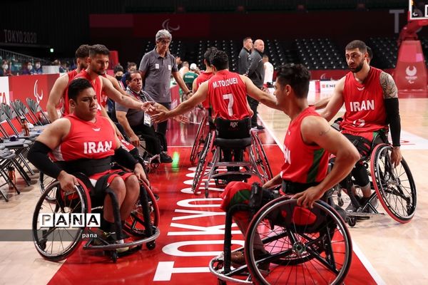 دیدار بسکتبال با ویلچر ایران و الجزایر