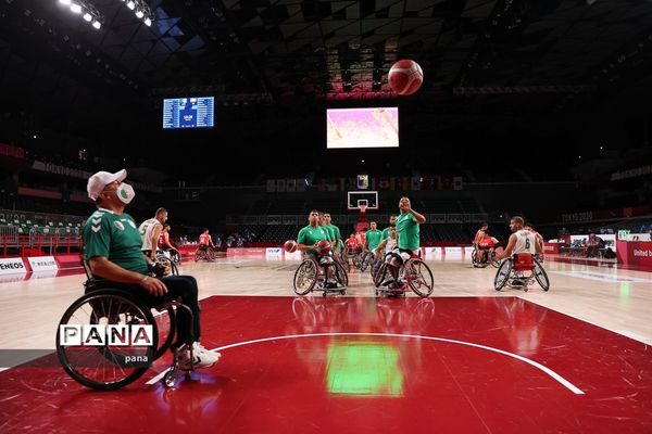 دیدار بسکتبال با ویلچر ایران و الجزایر