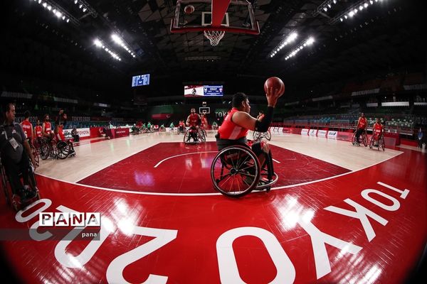 دیدار بسکتبال با ویلچر ایران و الجزایر