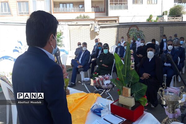 آئین افتتاحیه  پروژه‌های آموزش و پرورش شهرستان کاشمر