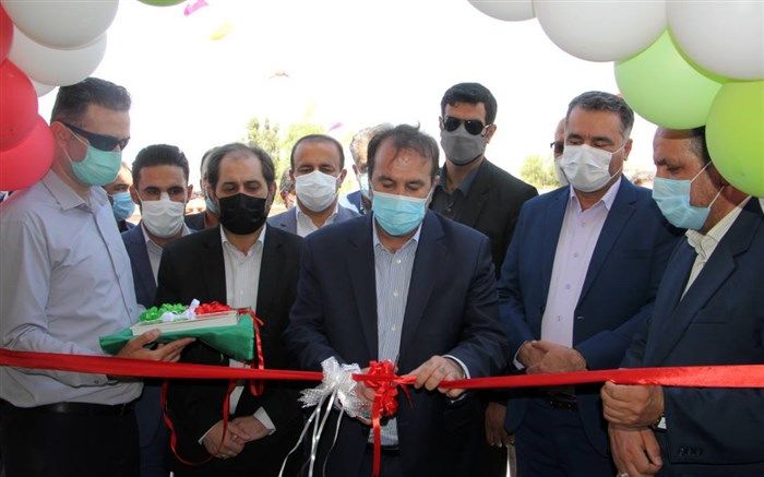 افتتاح  سالن ورزشی آموزش و پرورش ناحیه سه شیراز در روستای ظفر آباد