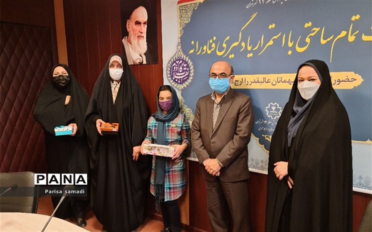 درخشش دبستان فرهنگ دختران منطقه ۱۳ در دهمین جشنواره نوجوان سالم