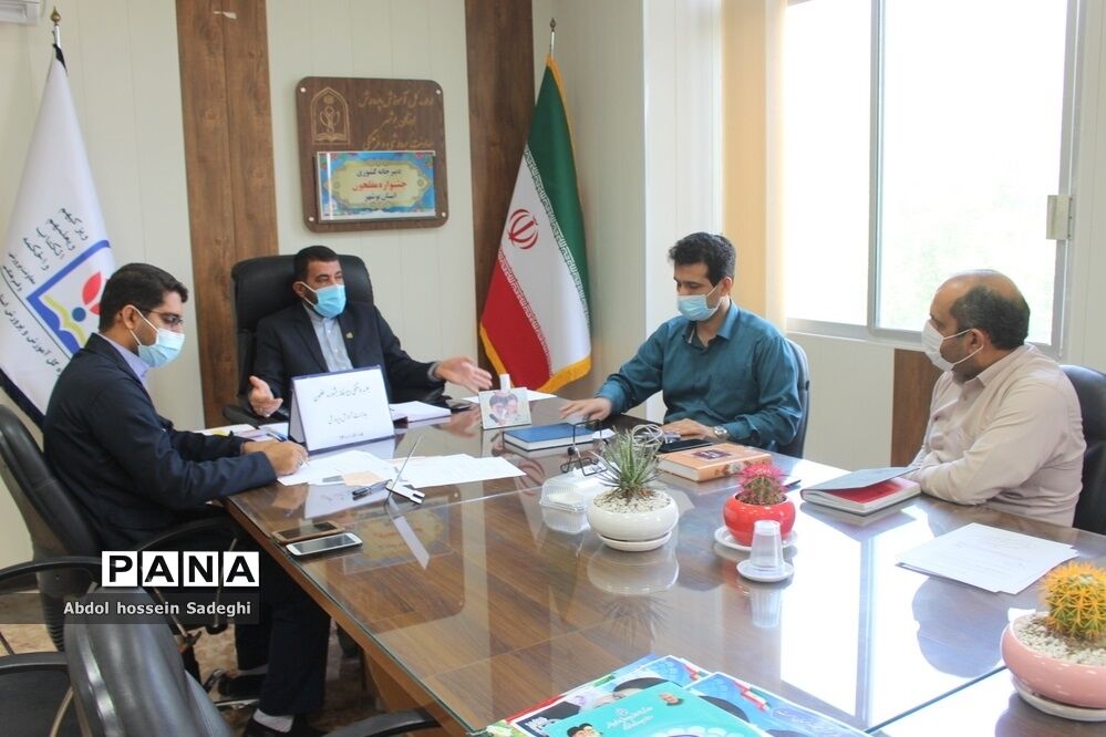 جلسه هماهنگی دبیرخانه جشنواره مفلحون با وزارت آموزش و پرورش