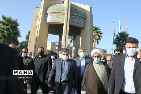 حضور محمد مهدی اسماعیلی  وزیر فرهنگ و ارشاد اسلامی  در  اصفهان