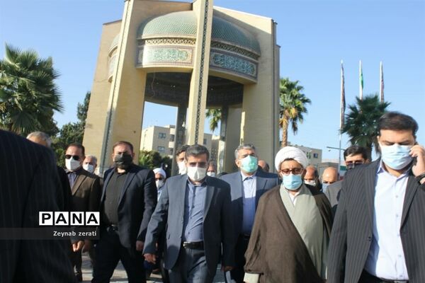 حضور محمد مهدی اسماعیلی  وزیر فرهنگ و ارشاد اسلامی  در  اصفهان