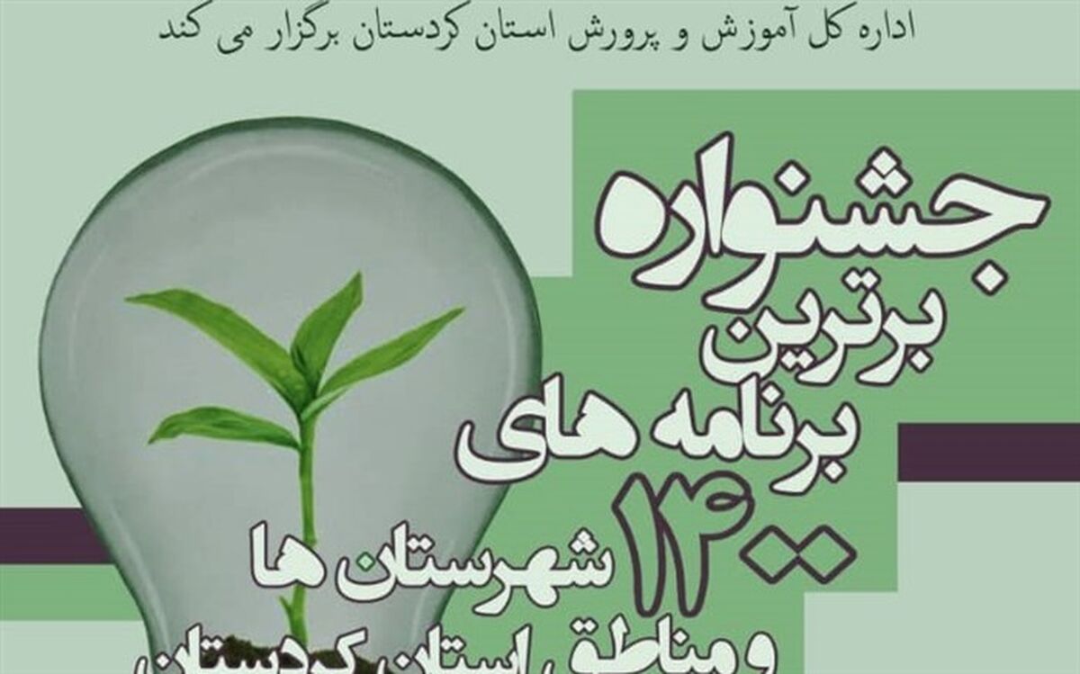 برگزاری جشنواره برترین برنامه‌های1400 شهرستان‌ها و مناطق استان کردستان