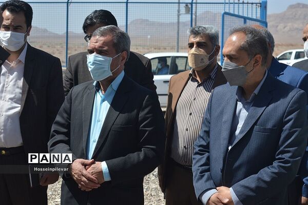 افتتاح پروژه آبرسانی روستای ماهمیران در شهرستان خوسف