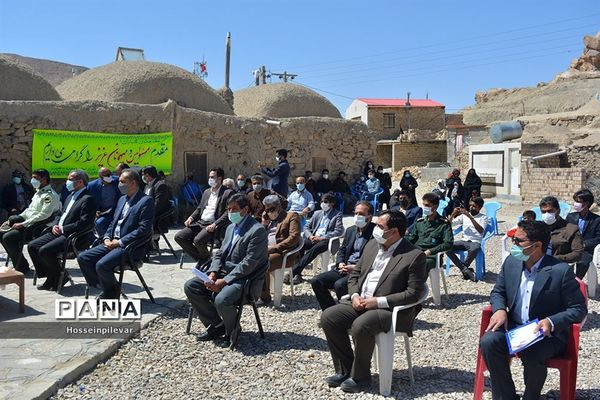 مراسم افتتاحیه پروژه آبرسانی ماهمیران در روستای ماهمیران شهرستان خوسف