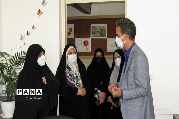 دیدار معاون پرورشی و فرهنگی اداره کل آموزش و پرورش تهران با همکاران حوزه پرورشی منطقه 8