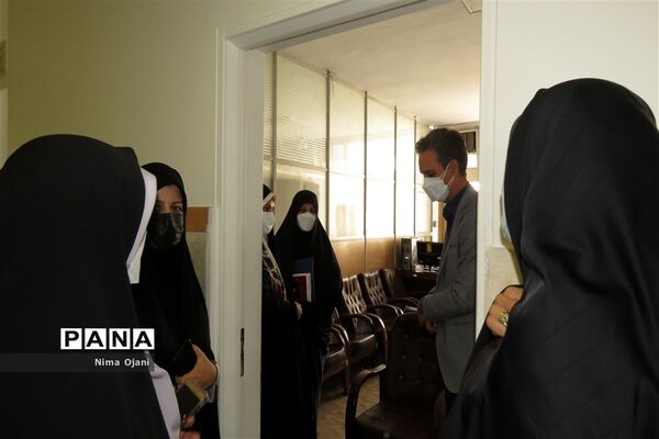 دیدار معاون پرورشی و فرهنگی اداره کل آموزش و پرورش تهران با همکاران حوزه پرورشی منطقه 8