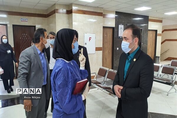 دومین قطار سلامت فرهنگیان در ایستگاه آموزش و پرورش ناحیه یک بهارستان
