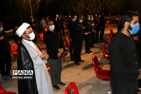 برپایی مجلس روضه سیدالشهدا(ع) در دانشگاه فرهنگیان قم