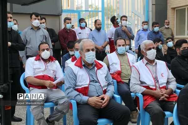 آیین بهره برداری و راه اندازی مجدد بیمارستان آیت الله طالقانی اهواز