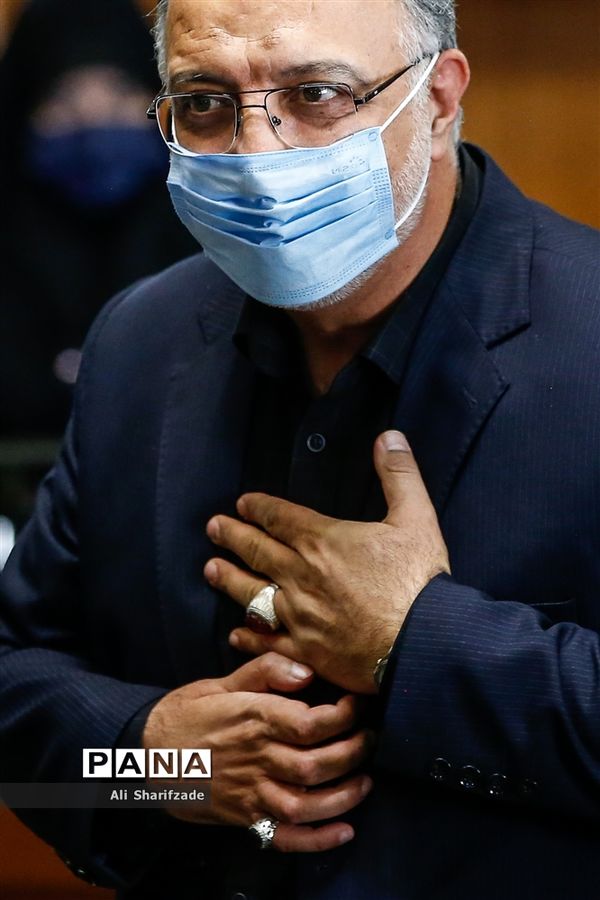 حضور شهردار تهران در جلسه شورای شهر