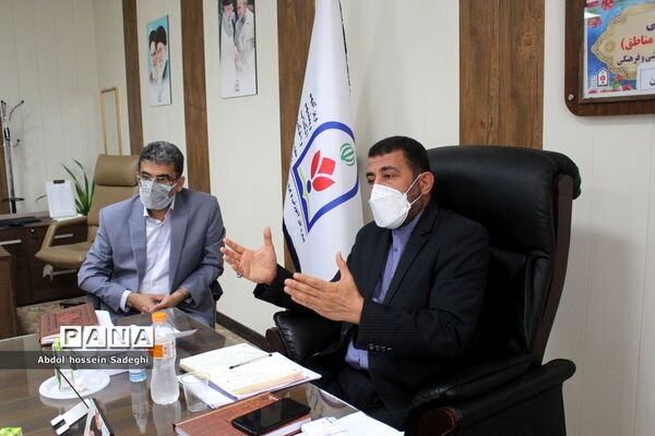میز شهرستان ها و مناطق آموزش و پرورش منطقه بردخون